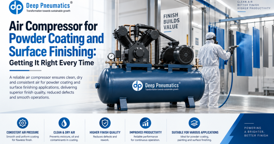 Air Compressor for Powder Coating
